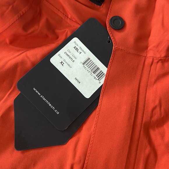 Stormtech Performance Red Precision SoftShell Jacket Size XL New w/Tag MSRP $260 - Picture 5 of 13